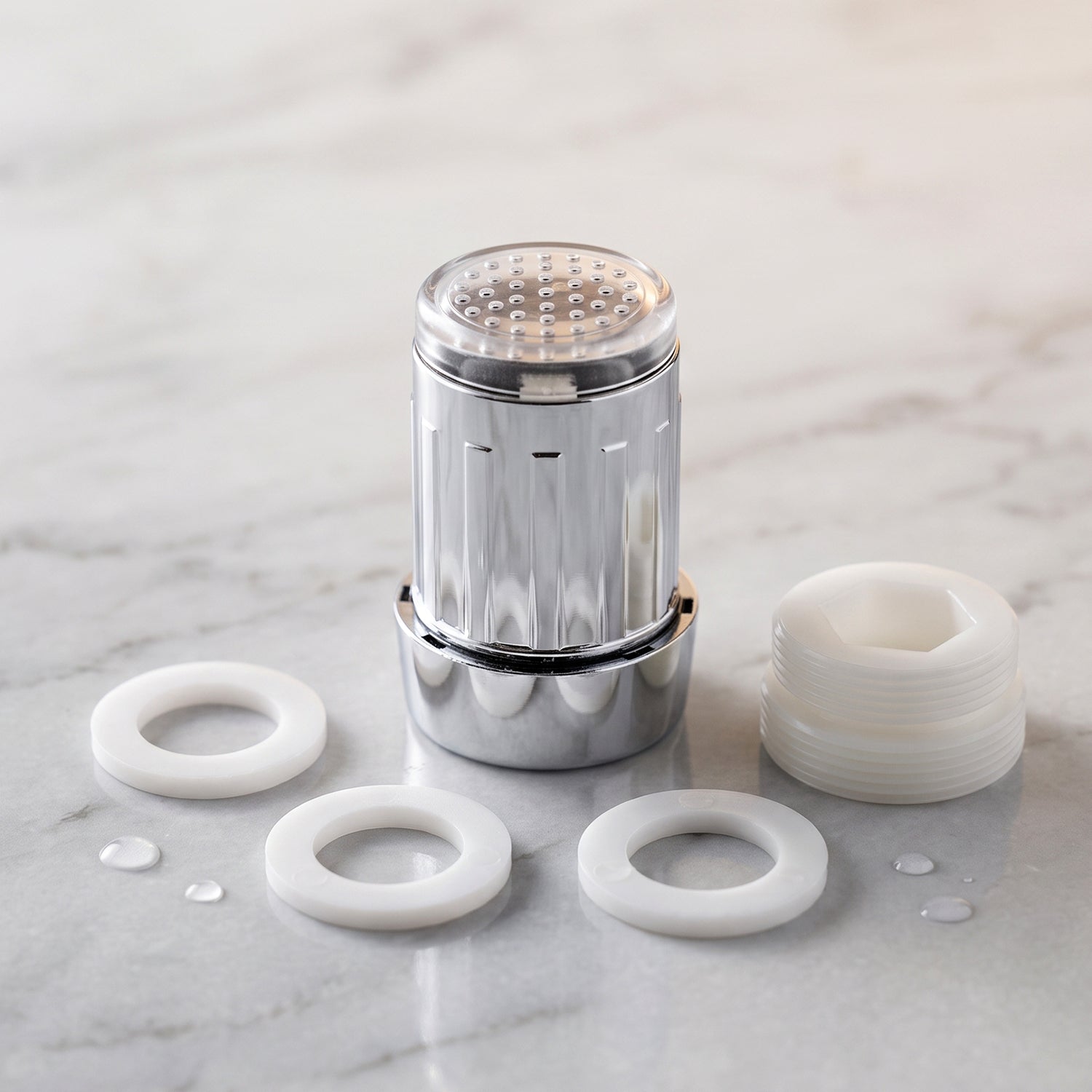 Dual Flow Faucet Tap Adapter with Splash Filter Aerator for Kitchen Sink (1 Pc) - image 8