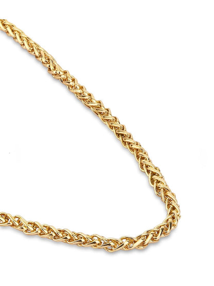 Gold Plated Rope Chain For Men and Women (Thick)