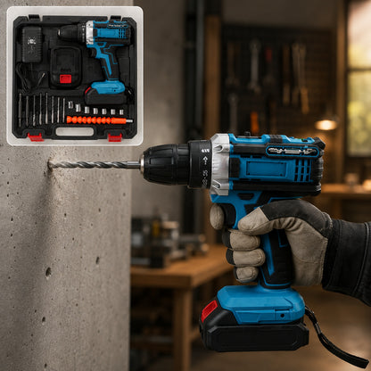 Cordless Drill Machine – Portable Power & Versatile Use