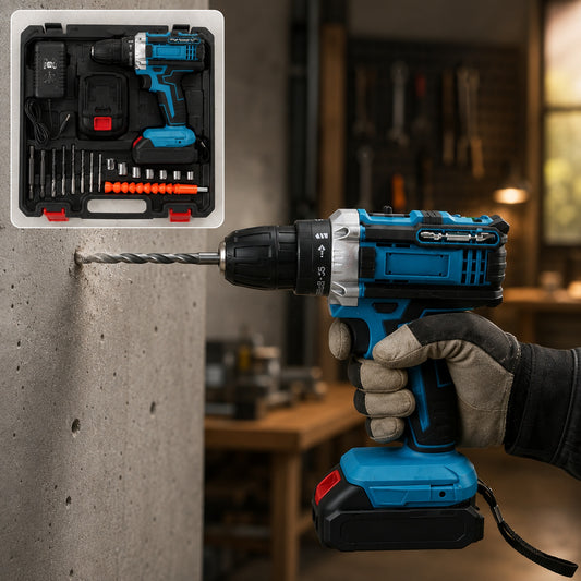 Cordless Drill Machine – Portable Power & Versatile Use