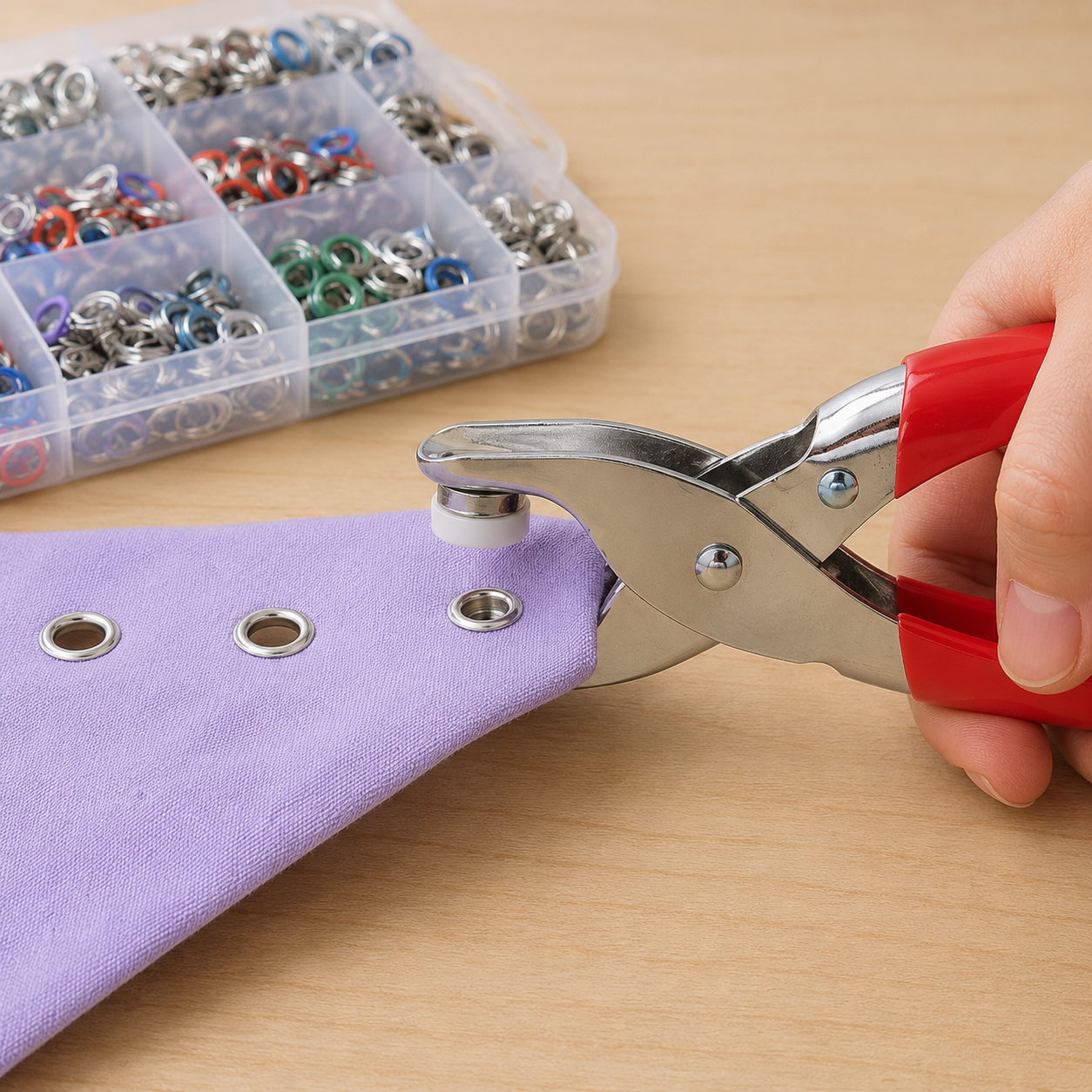 Snap Button Plier Kit – Heavy Duty with 100+ Assorted Studs