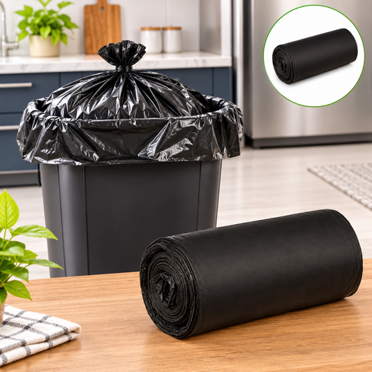 Eco-Friendly Garbage Bag – Medium Black 24x32 inch | FERVENT