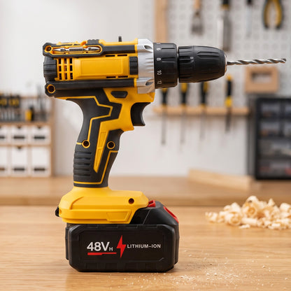 Cordless drill machine product view
