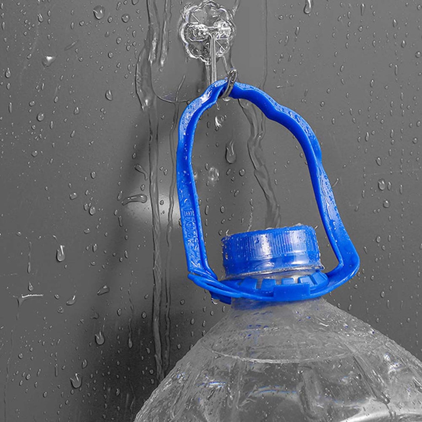 Transparent Adhesive Wall Hooks Strong Sticky Hooks for Home Kitchen (10 Pc Set)