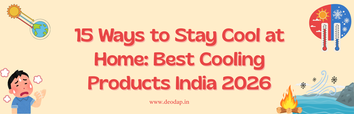 15 Ways to Stay Cool at Home: Best Cooling Products India 2026