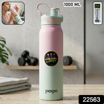 Pexpo Amaze Hot & Cold Insulated Stainless Steel Water Bottle - 1000 ML