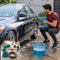 98V High Pressure Wireless Car Washer Kit with Battery and Accessories (1 Set)