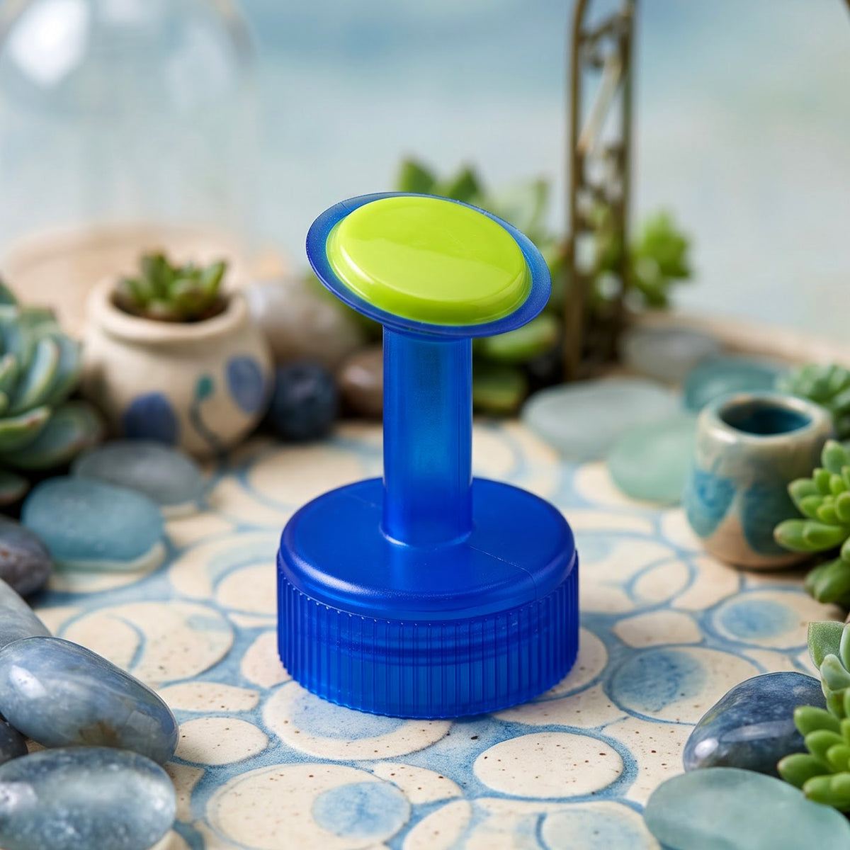 Sprinkler water bottle cap product view