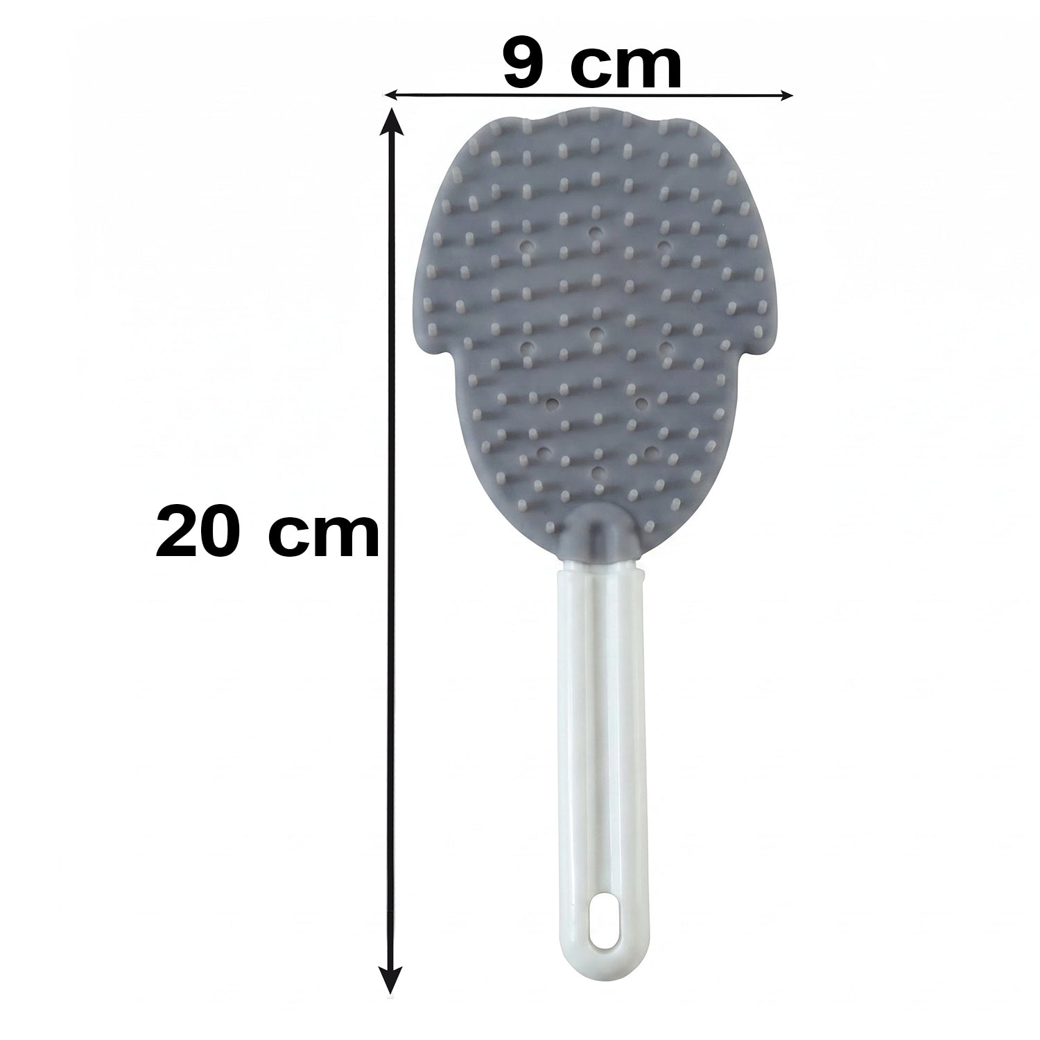 Soft pet grooming brush dimensions