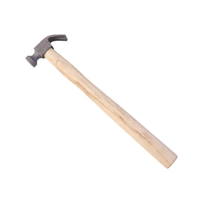 Wooden Handle Claw Hammer Heavy Duty Steel Head Hammer for Nails Carpentry (1 Pc)