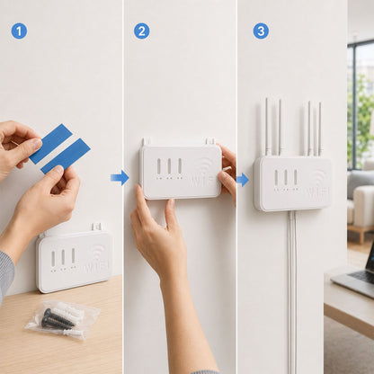 16115 wifi router holder install use