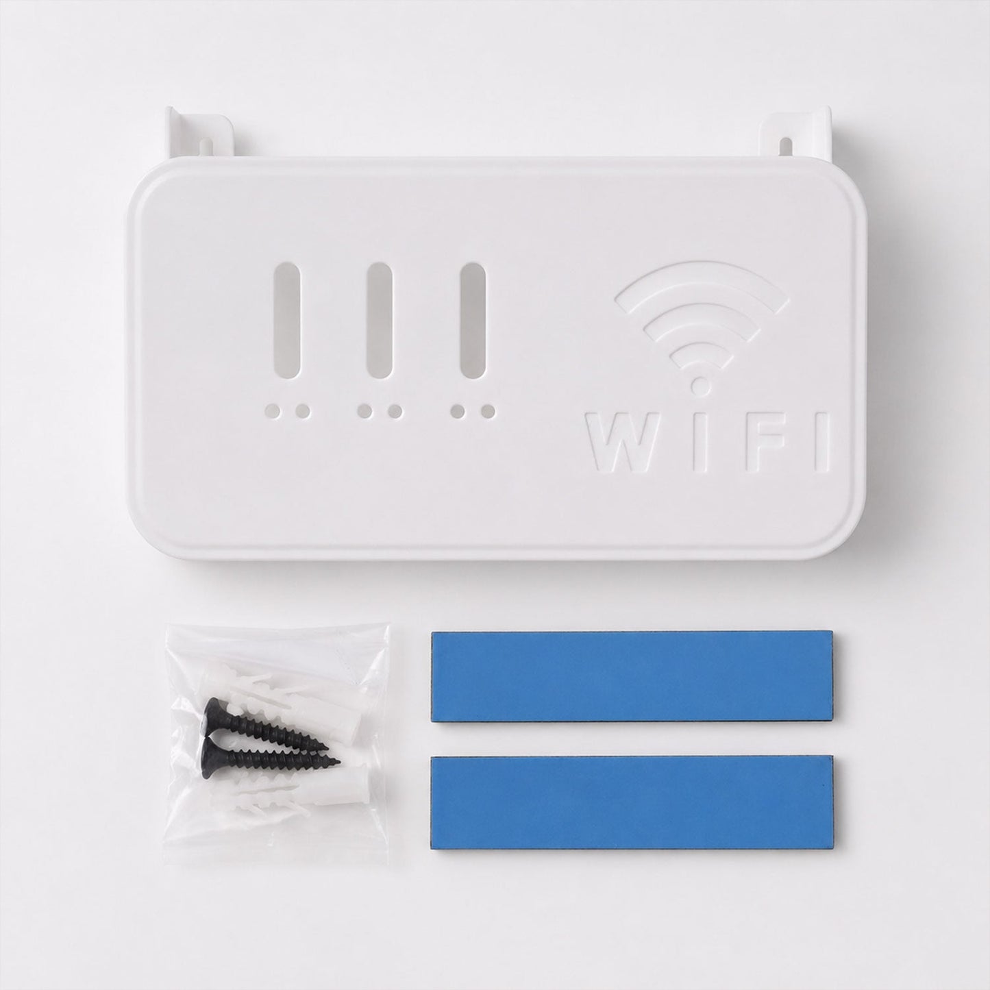 16115 wifi router holder white background