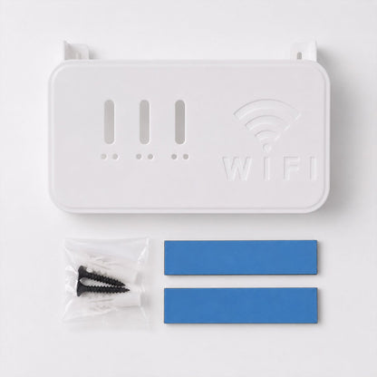 16115 wifi router holder white background