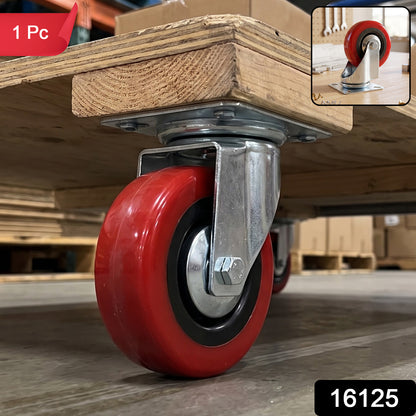 Heavy duty swivel caster trolley wheel - image 2