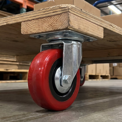 Heavy duty swivel caster trolley wheel - image 3