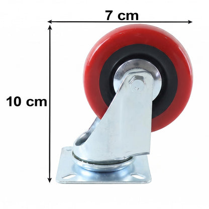 Heavy duty swivel caster trolley wheel - image 6