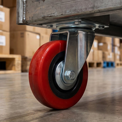 Heavy duty swivel caster trolley wheel - image 7