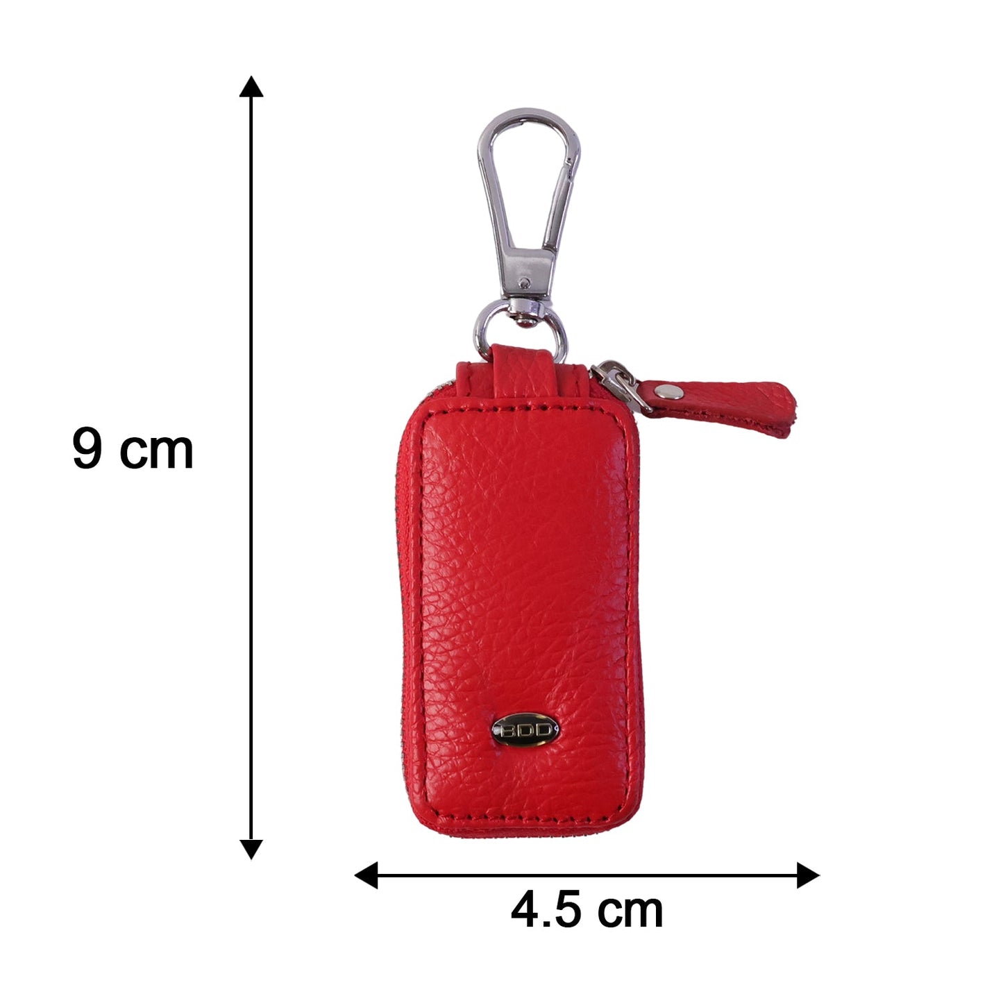 16127 leather car key holder size