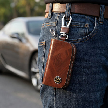 16129 leather remote key case live use
