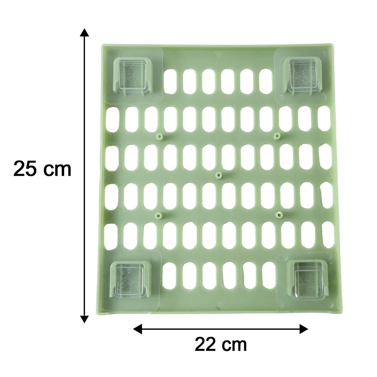 Wall organizer pegboard size reference
