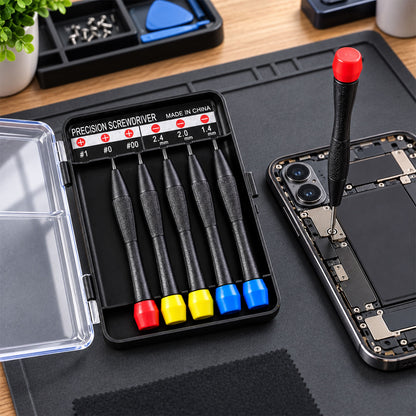 Precision screwdriver for electronics repair
