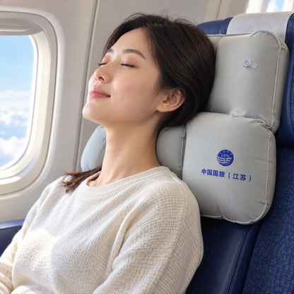 Inflatable travel neck pillow with flocked surface and air valve 1 piece Inflatable_Travel_Pillow_02.jpg