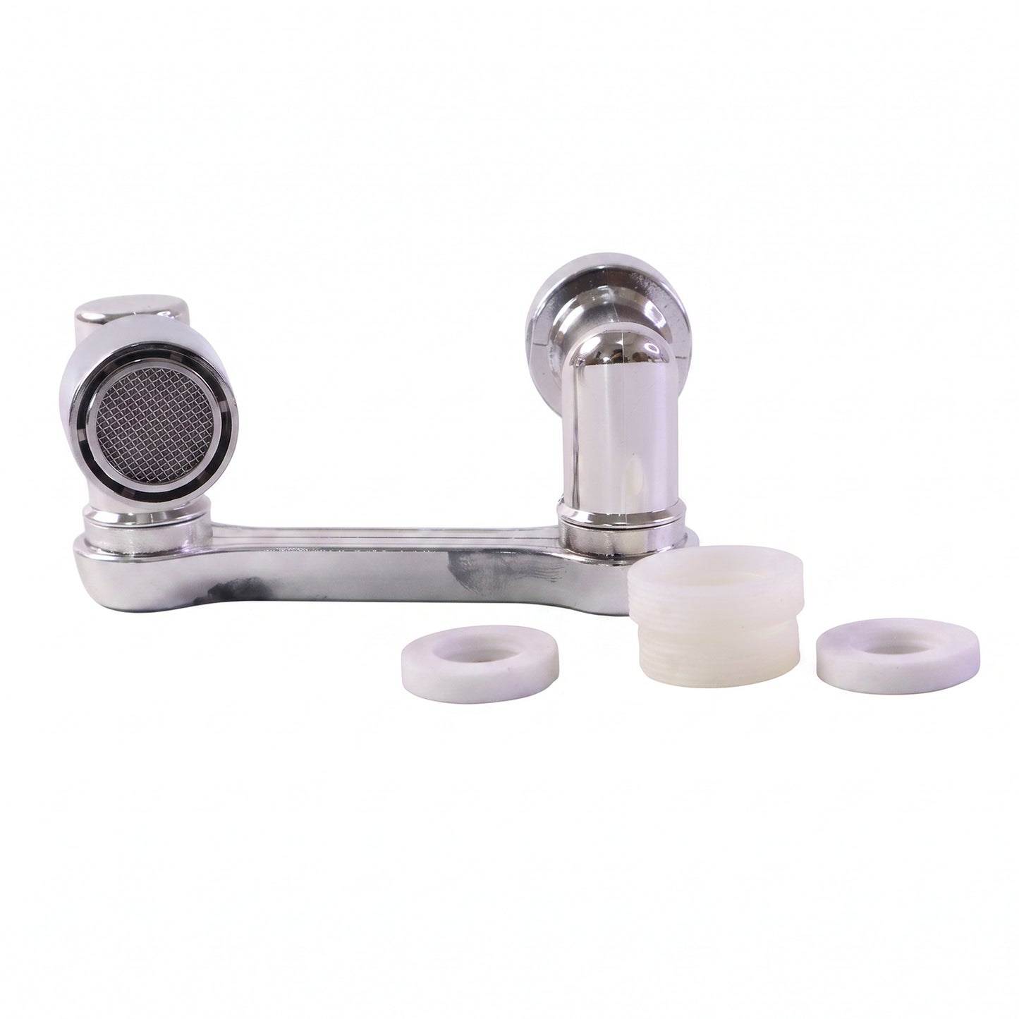 Flexible Faucet Splash Head Set for Kitchen 360 Degree Rotation (1 Set)