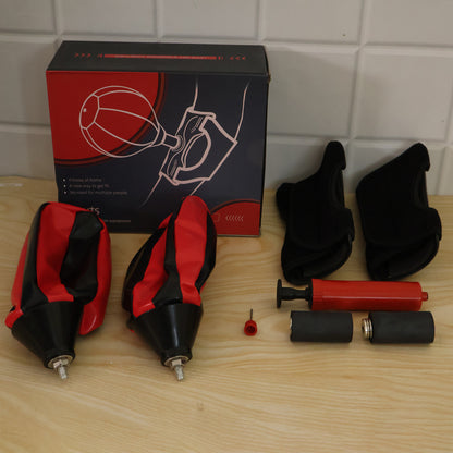 Inflatable reflex punching bag set with hand air pump - image 9