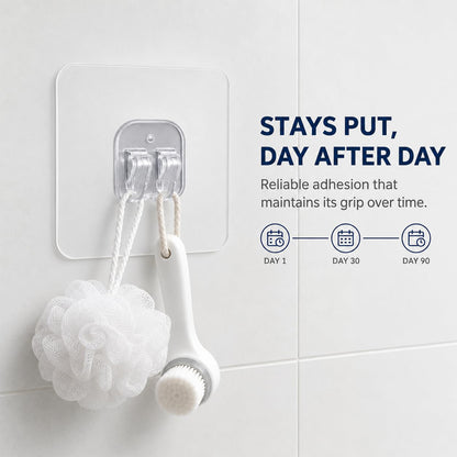 Self adhesive transparent wall hook image 7