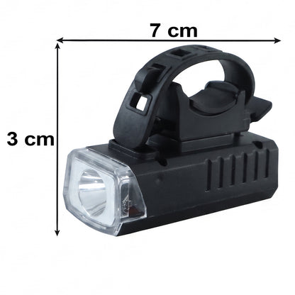 USB rechargeable bicycle headlight with handlebar mount - image 6