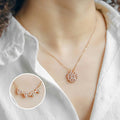 Rose Gold Heart Pendant – Elegant Four Hearts Design | BBJ