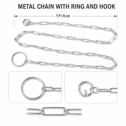 Dog chain leash size 67 inch