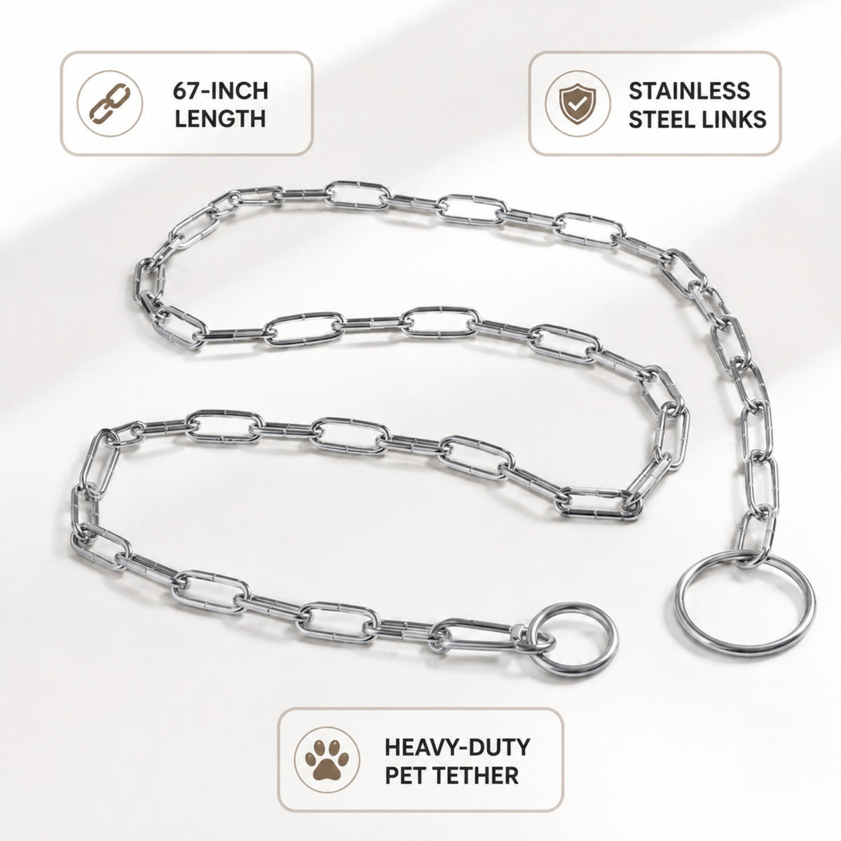 17057_ss_pet_chain_heavy_duty_dog_tie_leash_chain image 3