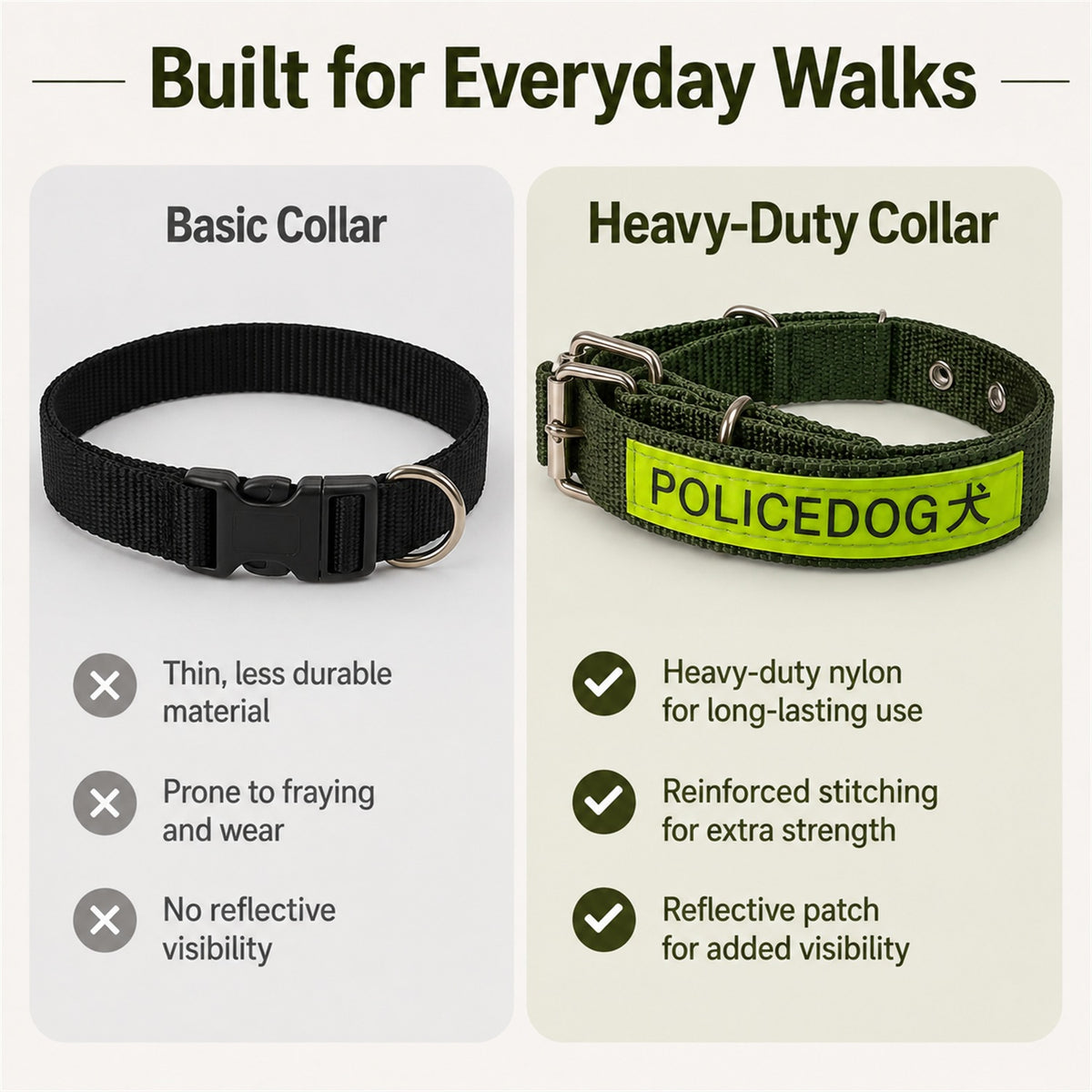 17058_nylon_dog_collar_with_metal_buckle image 7