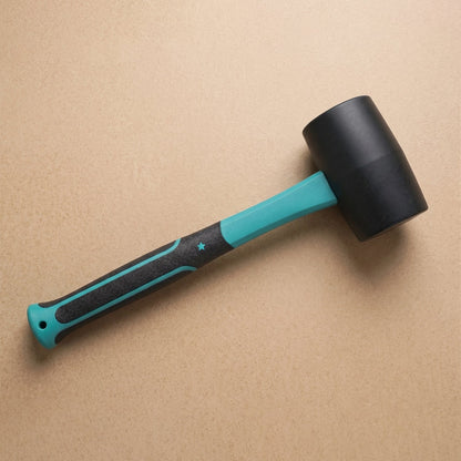 Heavy Duty Sledge Hammer Rubber Mallet with Non Slip Fiberglass Handle (1 Pc)