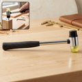 Double Head Rubber Mallet – Non-slip grip & durable steel handle