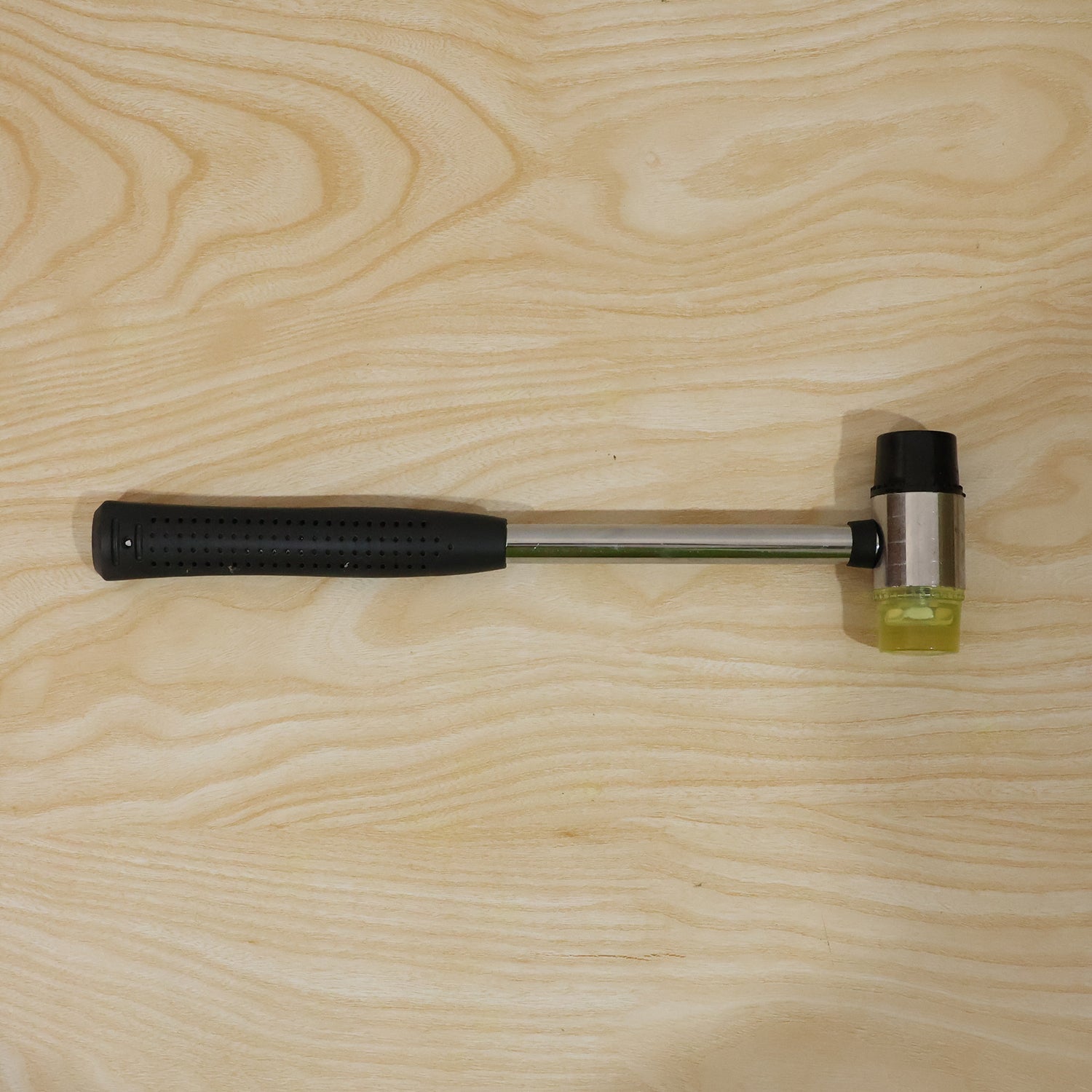 Double Head Rubber Mallet angled product shot