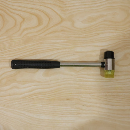 Double Head Rubber Mallet angled product shot