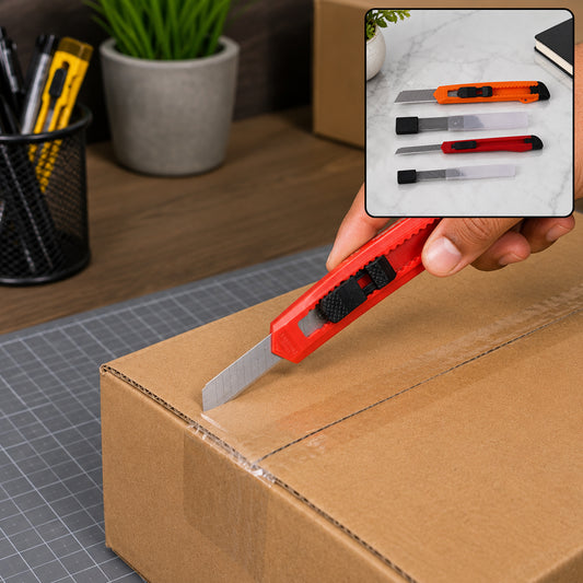Utility Knife Set – Durable Blades for Precise Cutting