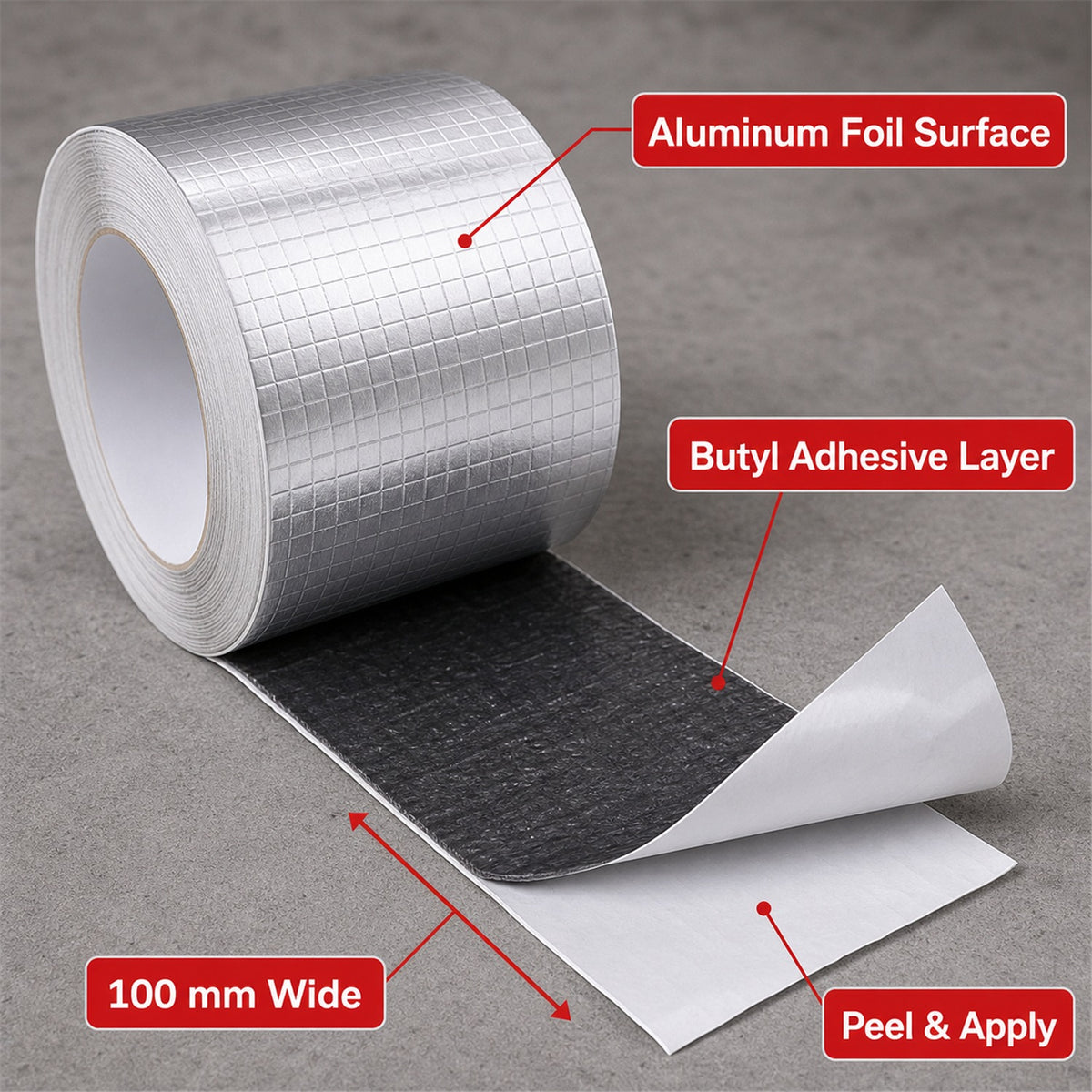 17079_aluminum_foil_butyl_waterproof_tape image 3