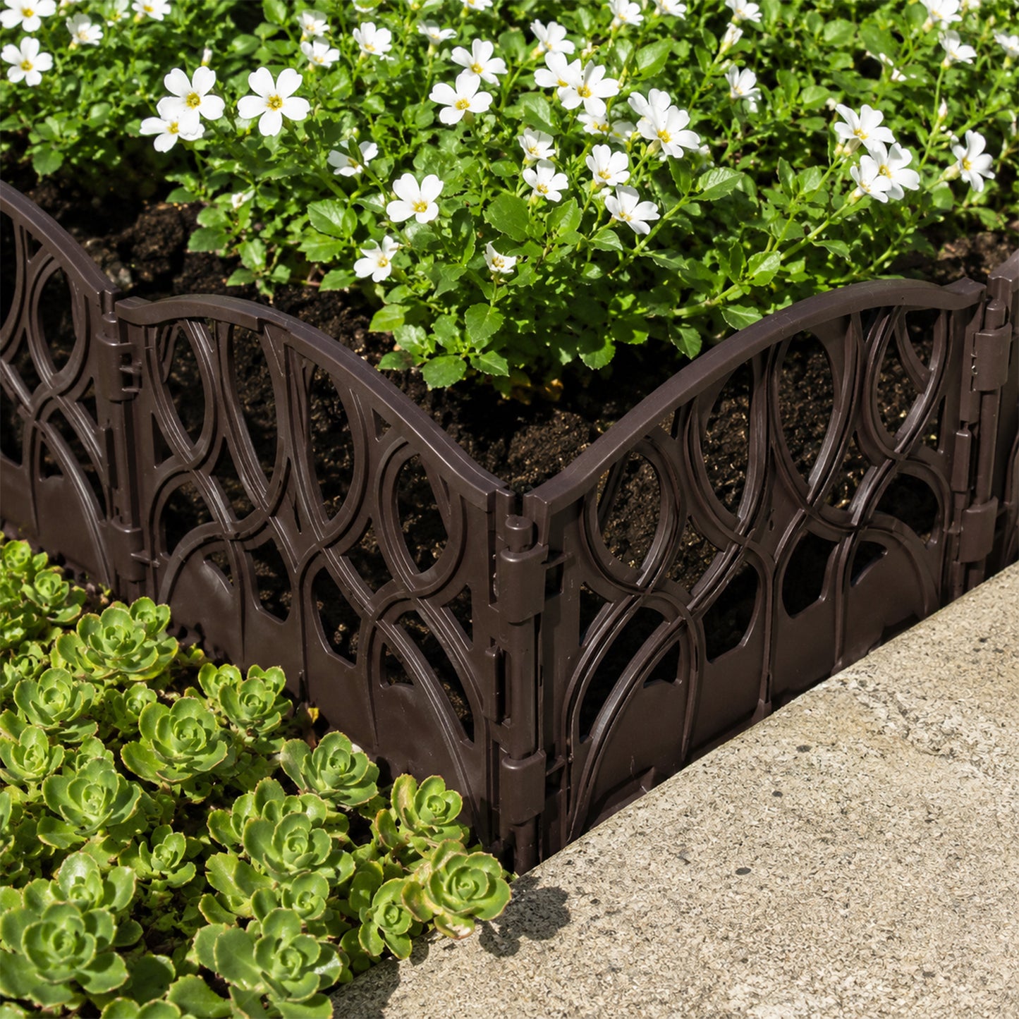 Plastic decorative garden fence border product image 7