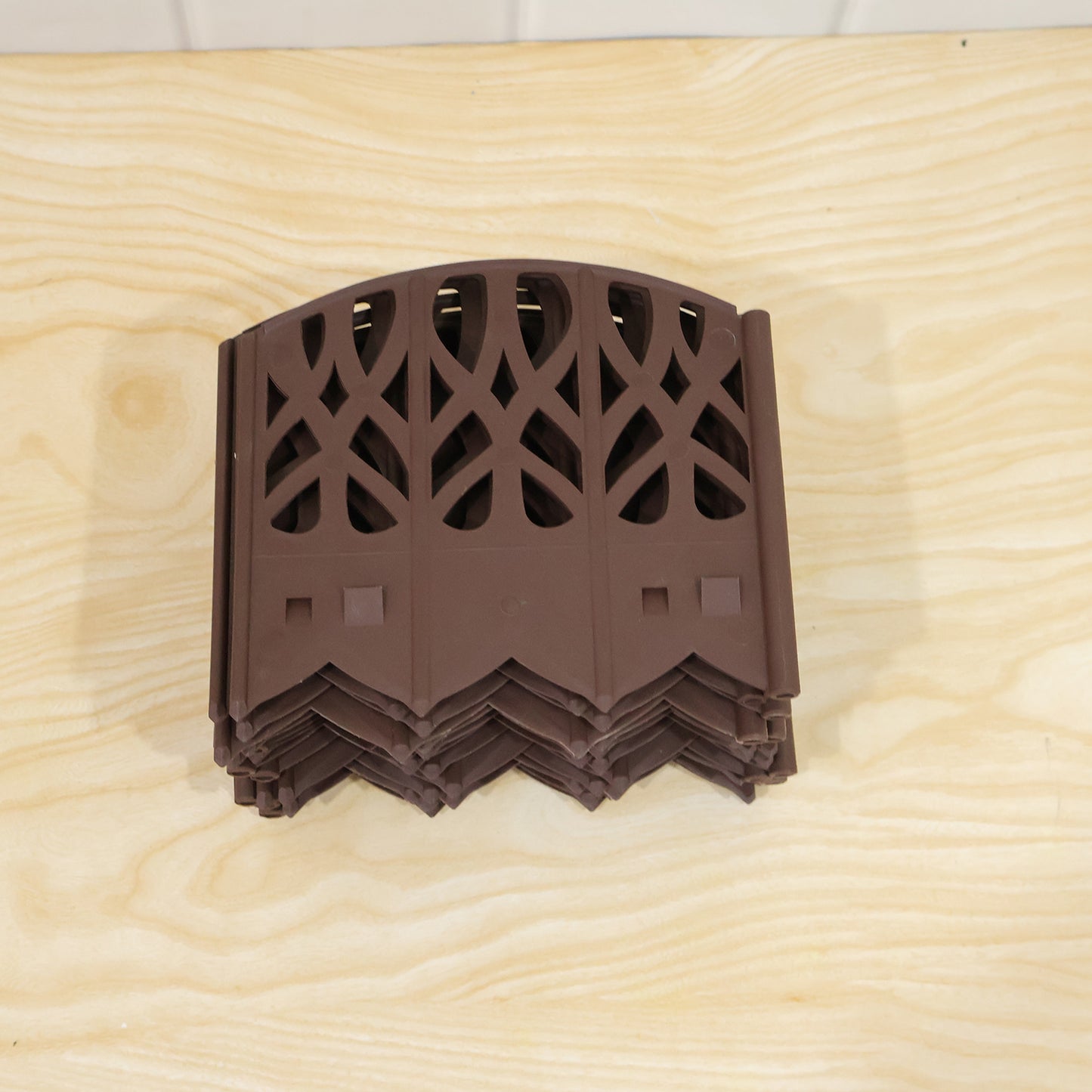 Plastic decorative garden fence border live product image