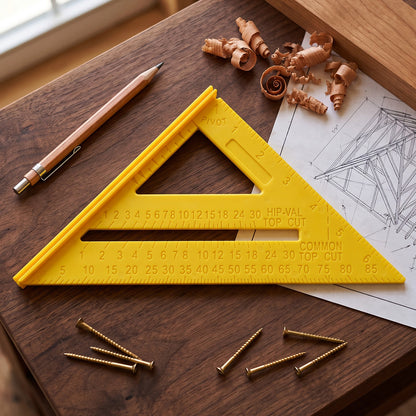 Speed square ruler workshop view