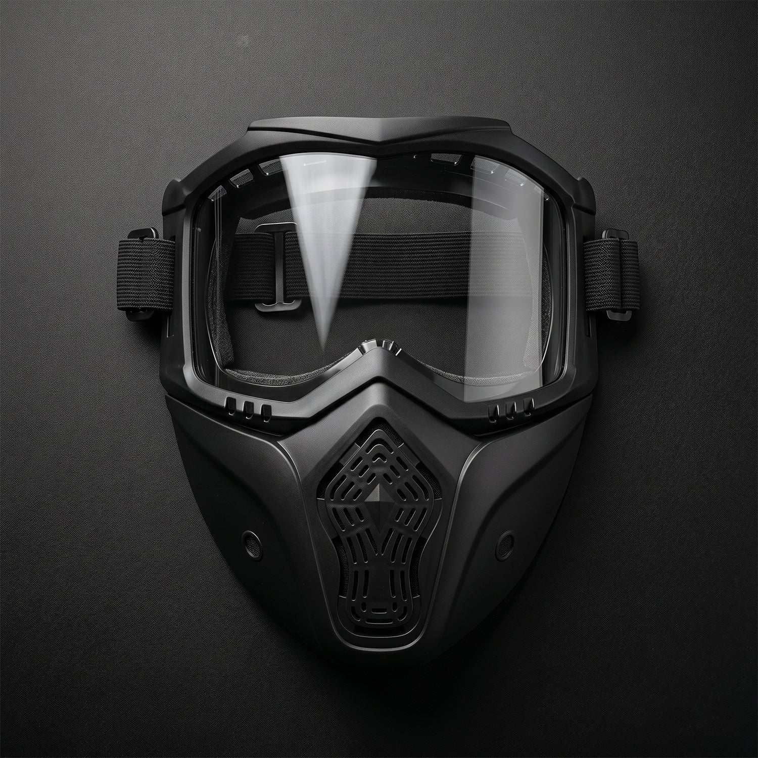 Protective Bike Goggle Face Mask Detachable Riding Glasses Dust Proof (1 Pc)