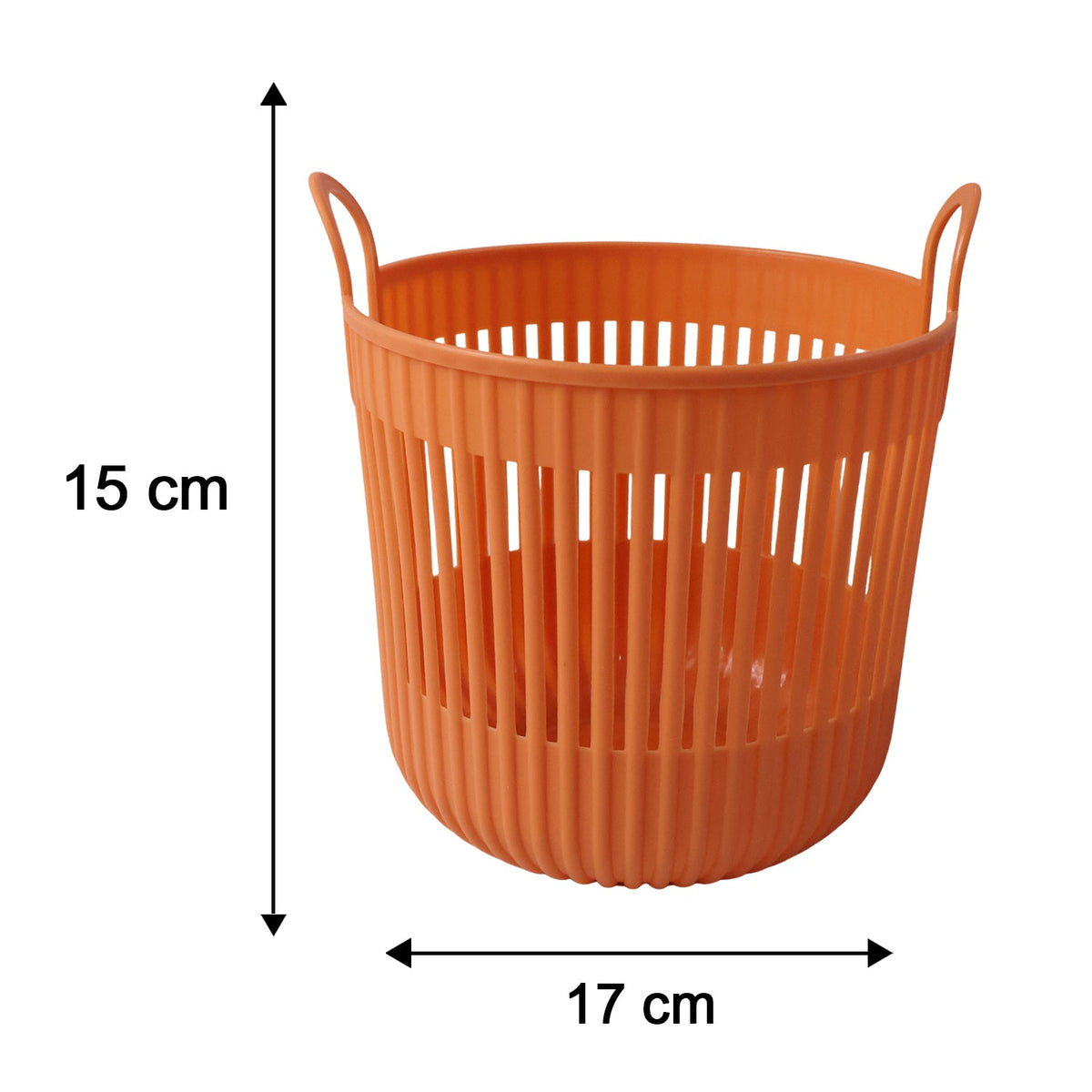 17124_multi_plastic_round_storage_basket_with_handle image 10