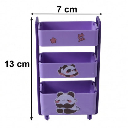 17125 mini 3 layer storage trolley size
