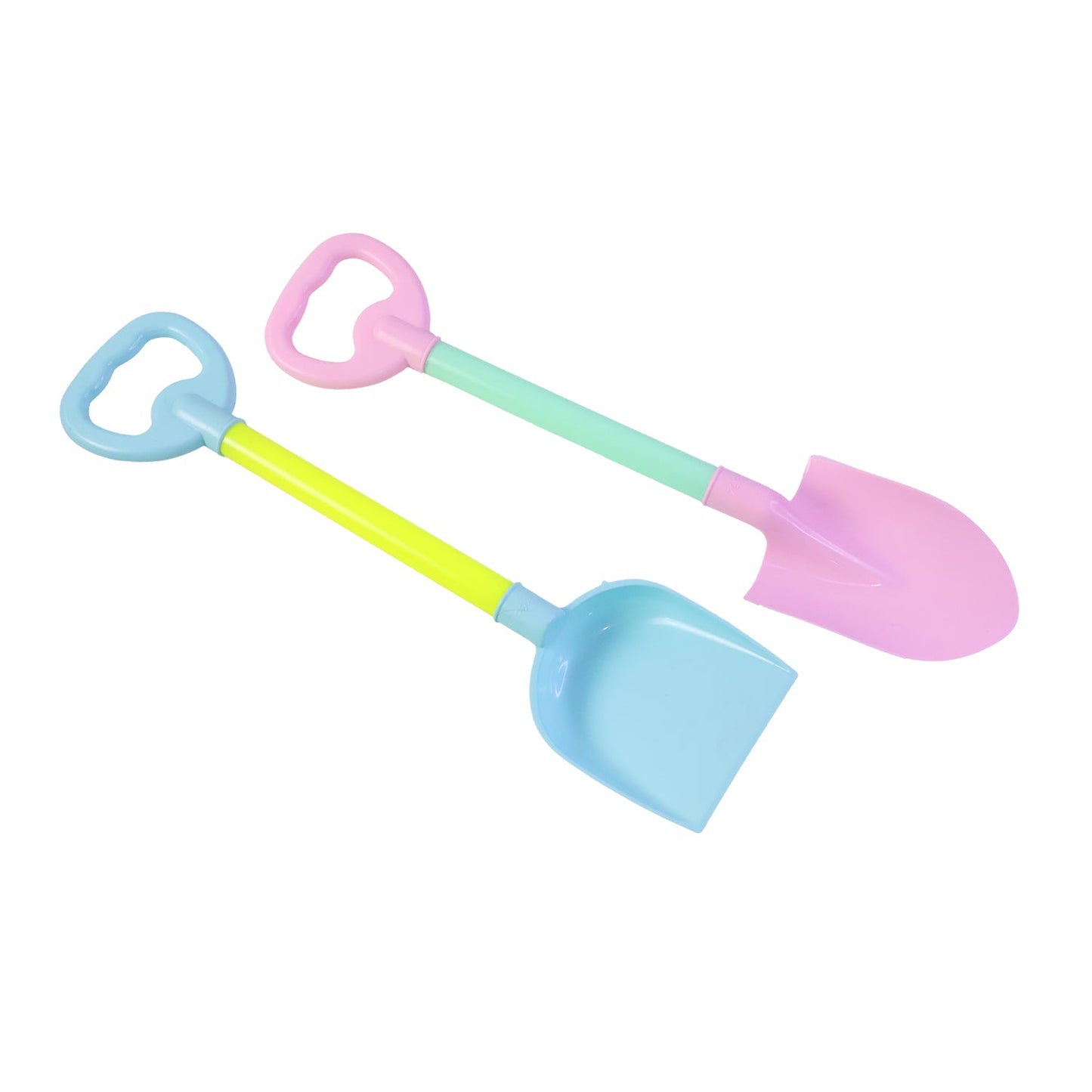 17126 beach sand shovel toys white background