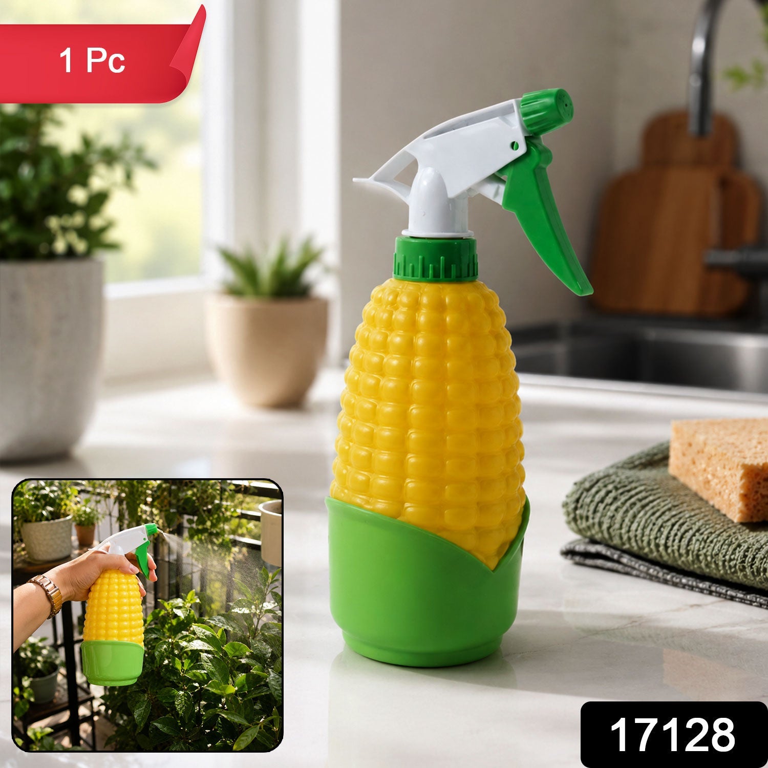 17128 corn shape spray bottle sku