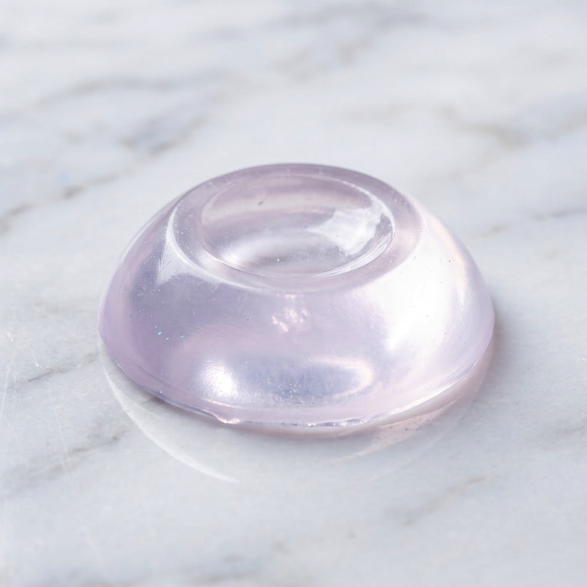 Silicone door bumper on light background