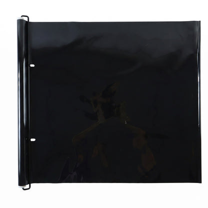 Windshield sun shade on white background